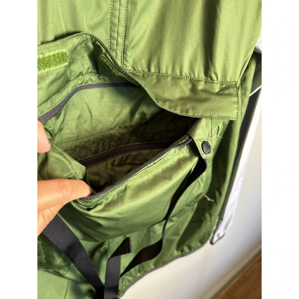 THE NORTH FACE Windwall Jacket Men L Color block Packable Half Zip Hike Trail